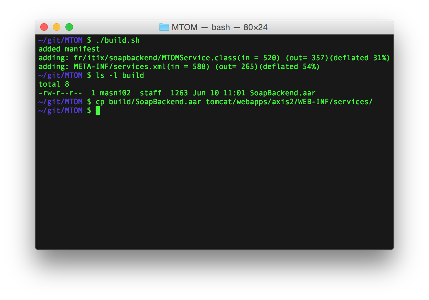 build the .aar archive